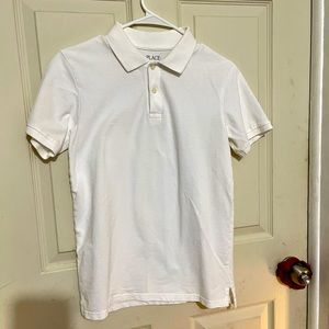 Girls White Polo Size X-Large